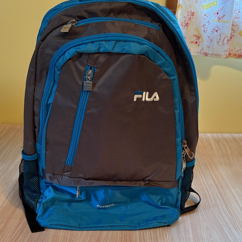 Fila Filatech Backpack Blue Gray - image 1